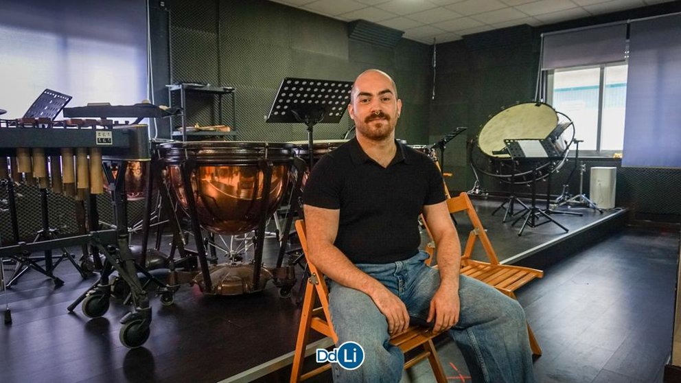 Raúl Pérez é o novo director da Escola de Música da Limia (ESMULI). | FOTO: Noelia Caseiro.