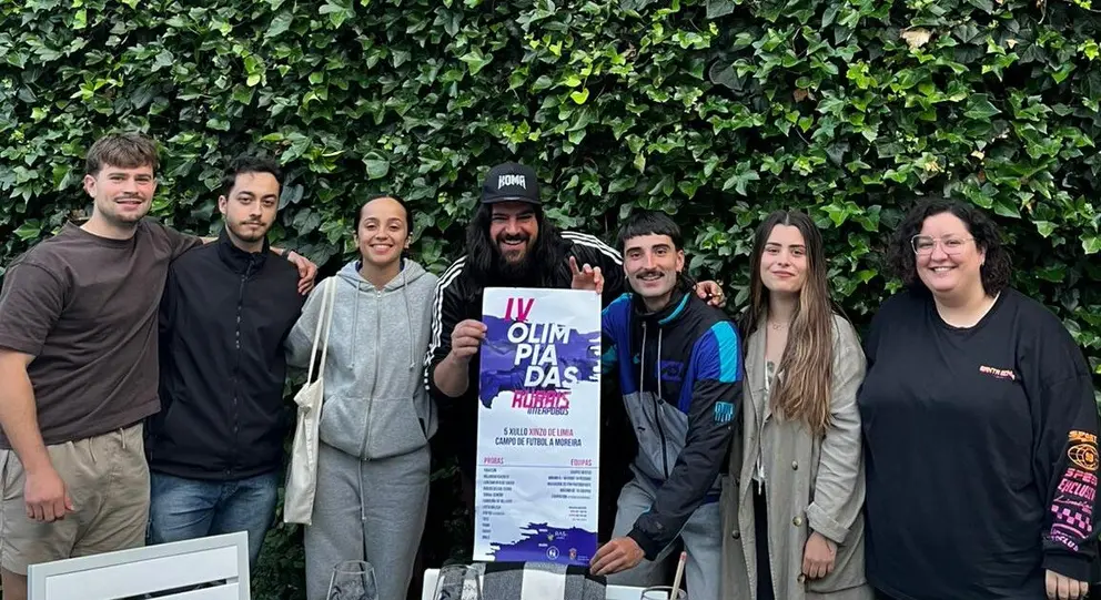 O colectivo Ras presenta as IV Olimpiadas Rurais.