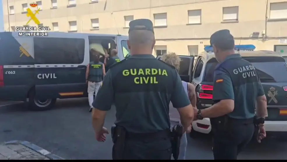 De los cinco detenidos, tres son vecinos de Xinzo de Limia.