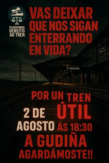 Gran manifestaci&oacute;n en A Gudi&ntilde;a.