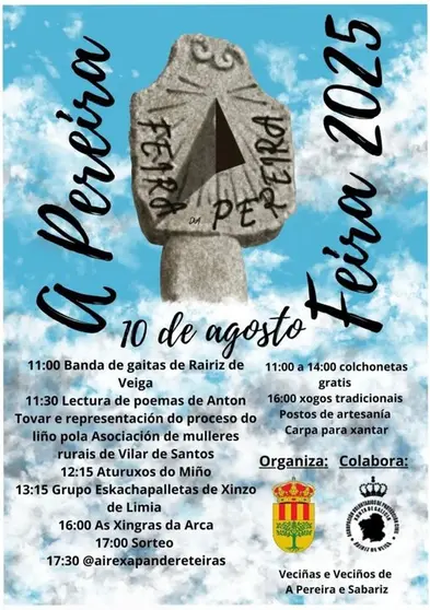 Nova de edici&oacute;n da Feira da Pereira, no Concello de Rairiz de Veiga.