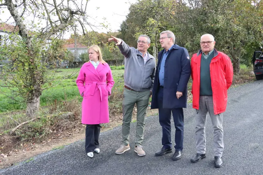 Manuel Pardo visita o Concello de Sarreaus.
