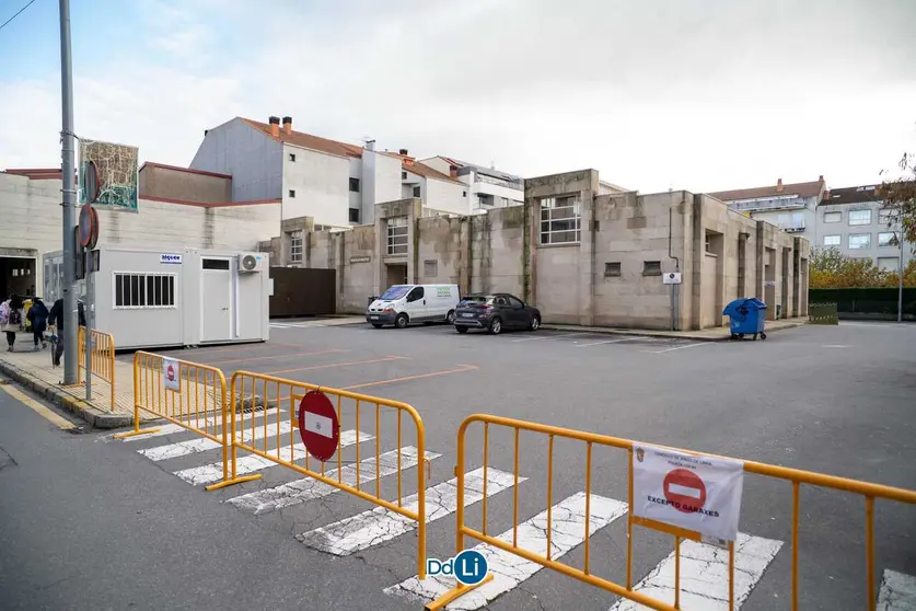 Comienzan las obras en la Plaza de Abastos de Xinzo de Limia.