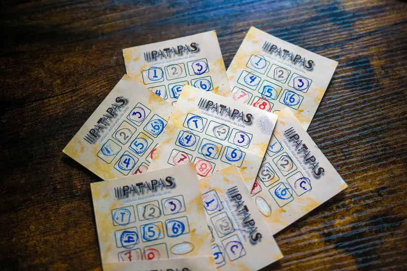 Tarxetas de participaci&oacute;n do III Patapas rematadas.