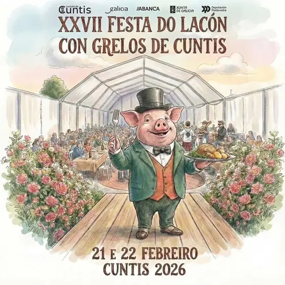 XXVII Festa do Lac&oacute;n con Grelos de Cuntis.