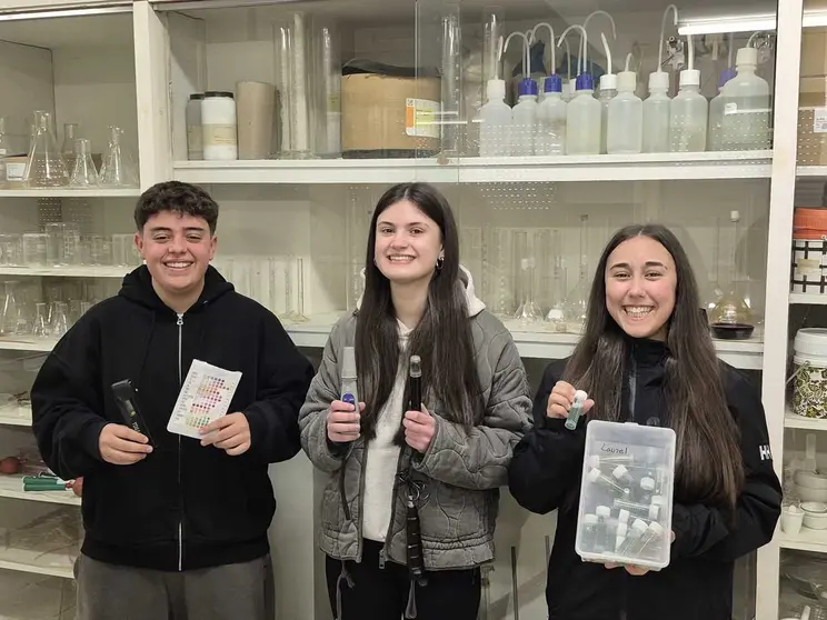 Los estudiantes del IES Lagoa de Antela seleccionados para la Expociencia de B&eacute;lgica.