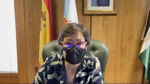 Elvira Lama, alcaldesa de Xinzo.
