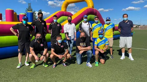Festa fin de tempada dos equipos federados no campo da Moreira