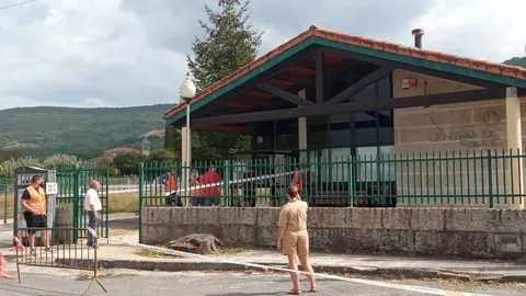 Centro de Sa&uacute;de de Porqueira. | FOTO: Laura Rodr&iacute;guez.