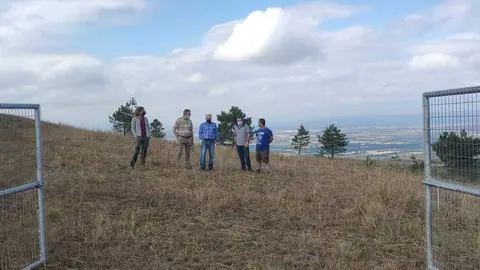 Visita do director xeral de Gandar&iacute;a, Agricultura e Industrias Agroalimentarias, Jos&eacute; Balseiros, ao pasteiro de Sarreaus