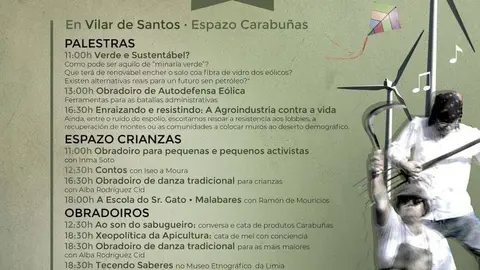 Cartaz do IV Festival Son Labrego.