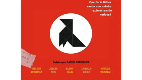Cartel oficial de Os tempos Mortos do F&uuml;hrer.