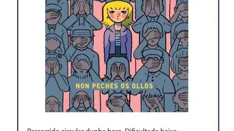 Cartel da Andaina do 13 de novembro en Xinzo de Limia.