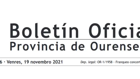 BOP de Ourense do venres 19 de novembro.