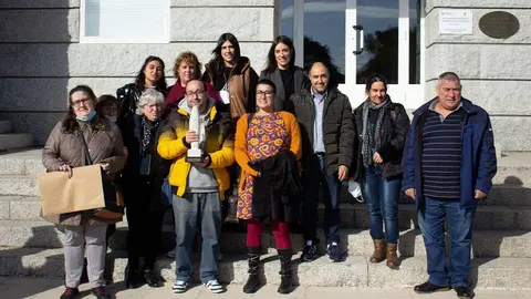 Membros, socios e usuarios de Limisi na entrega do Premio Pedra Alta 2021.