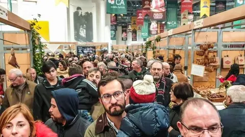 Feira do Fumeiro. Montalegre. Alimentaci&oacute;n (1)