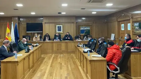 Xunta Local de Seguridade. Febreiro 2022. Xinzo