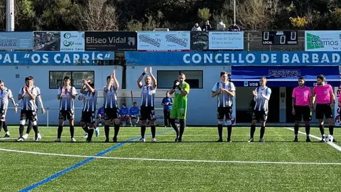 O Antela, onte na s&uacute;a presentaci&oacute;n en Barbad&aacute;s. FOTO Antela F. C.