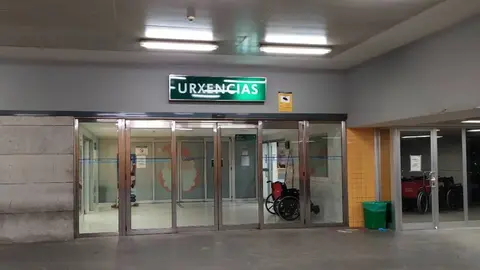 Urxencias do Hospital de Ourense.