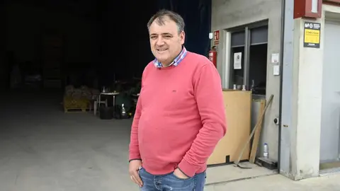 Amador D&iacute;az, presidente da Asociaci&oacute;n de Produtores de Pataca da Limia. FOTOS Noelia Caseiro
