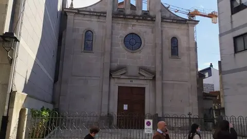 A Igrexa Nova, en Xinzo, o templo ser&aacute; o centro das celebraci&oacute;ns da Semana Santa