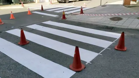 Pasos de cebra. Reparaci&oacute;n