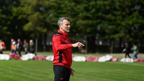 &Oacute;scar Sabucedo, o pasado domingo, na Moreira. | FOTO: Noelia Caseiro.