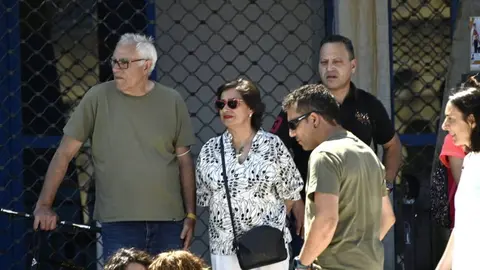 Lama, este domingo, durante a carreira popular. FOTO Noelia Caseiro