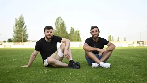 Pablo e Juan Gonz&aacute;lez Feijoo, os Forri, onte na Moreira (1)