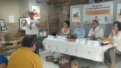 Mar&iacute;a Jos&eacute; en Sandi&aacute;s Escola Rural Sa&uacute;de