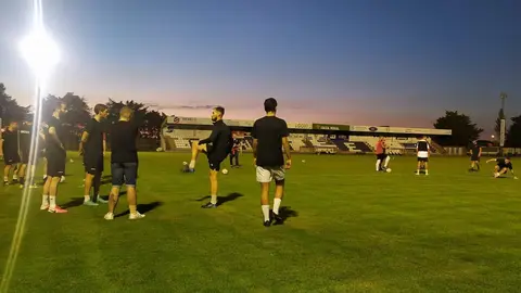 Adestramento do Antela este martes na Moreira