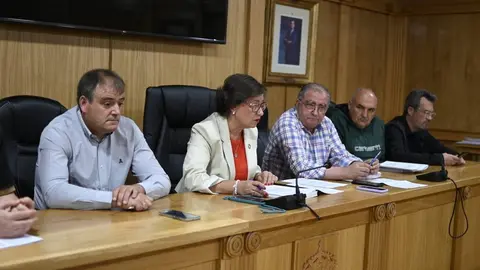 Elvira Lama. Amador D&iacute;az. Manuel P&eacute;rez Campos. Rolda Concello