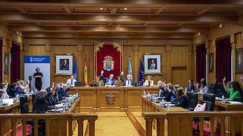 Pleno da Deputacion de setembro de 2022. | FOTO: Deputaci&oacute;n de Ourense