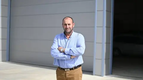J. M. G&oacute;mez, Rexelo, presidente da asociaci&oacute;n de empresarios do pol&iacute;gono de Xinzo (1). FOTO Noelia Caseiro