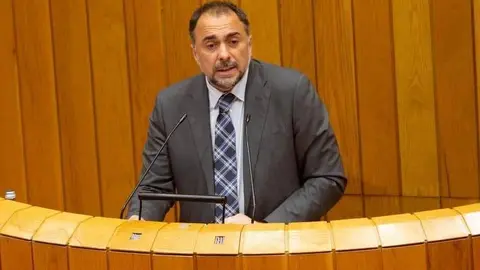 Conselleiro-vacunacion-COVID-Xunta Garc&iacute;a Comesa&ntilde;a. FOTO Parlamento de Galicia