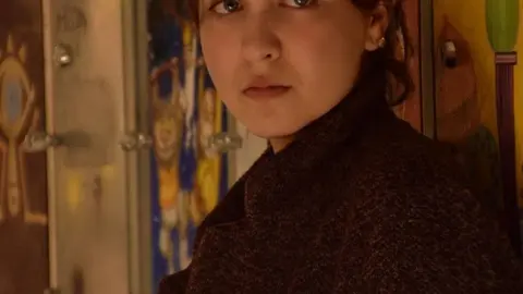Mirian Opazo, premiada no certame Xuventude Crea na categor&iacute;a de Videocreaci&oacute;n.