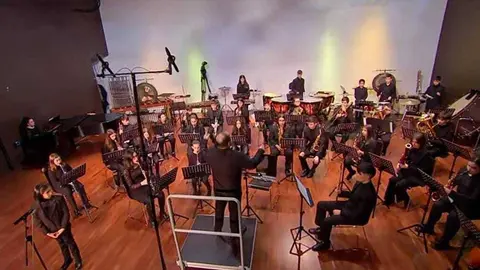 Actuaci&oacute;n da Chikiband no Certame Galego de Bandas de M&uacute;sica.