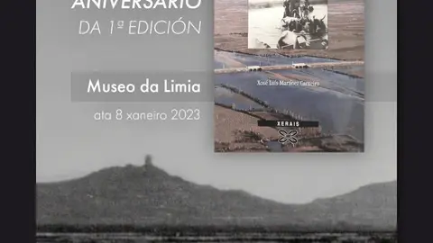 Cartel da exposici&oacute;n fotogr&aacute;fica sobre o libro "Antela. A memoria asolagada".