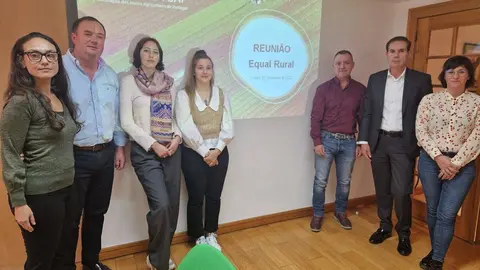 Reunir&oacute;n celebrada en Lisboa para po&ntilde;er en marcha o proxecto Equal Rural.