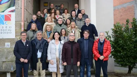 O Grupo Parlamentario do Partido Popular visitou Xinzo, acompa&ntilde;ados do candidato do PP a alcald&iacute;a, Antonio Fern&aacute;ndez; e do presidente da Deputaci&oacute;n, Manuel Baltar. | FOTO: Noelia Caseiro.