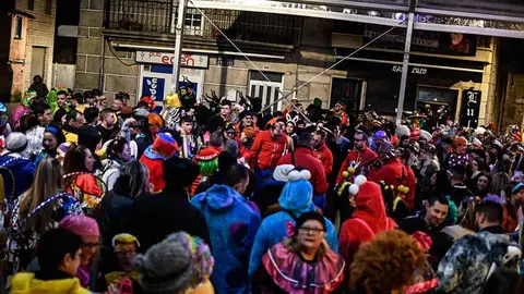 Ambiente da pasada Noite de Corredoiro en Xinzo. | FOTO: Noelia Caseiro.