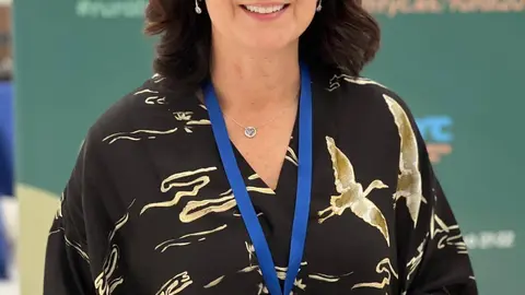 A doutora Cristina Margusino.