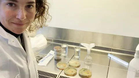 A enxe&ntilde;eira agr&oacute;noma Laura Meno.