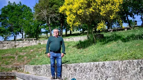 Antonio M&iacute;guez, actual alcalde de Vilar de Santos e candidato &aacute; alcald&iacute;a polo BNG. | FOTO: Noelia Caseiro.