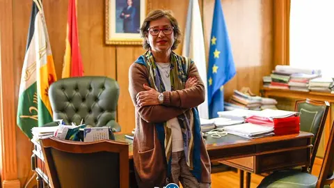 Elvira Lama repite como candidata do PSdeG-PSOE en Xinzo. | FOTO: Noelia Caseiro.