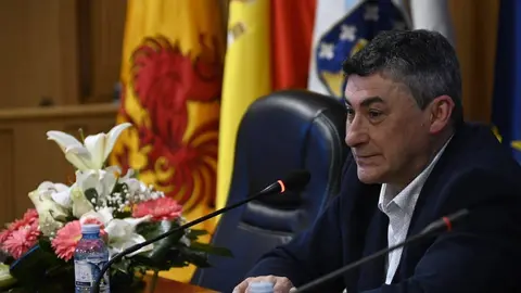 Fernando Dopico, director da Banda de Gaitas de Xinzo.