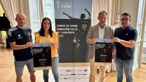 La concejala de Deportes, Cristina Campero, particip&oacute; en la presentaci&oacute;n del campus de la Fundaci&oacute;n Celta.