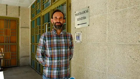 Jos&eacute; Manuel Est&eacute;vez es el nuevo inspector jefe de la Polic&iacute;a Local de Xinzo. | FOTO: Noelia Caseiro.
