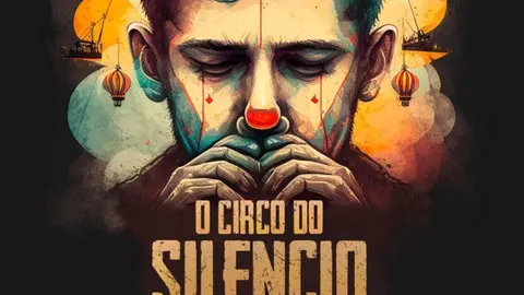 Cartel do Circo do Silencio que ter&aacute; lugar o 20 de xullo en Xinzo.