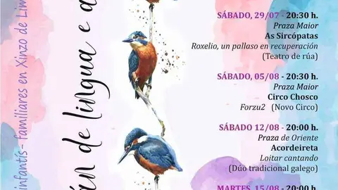 Programaci&oacute;n completa de Limiarte para este ver&aacute;n.